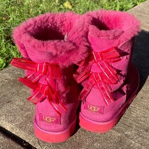 UGg boots, pink, size 6